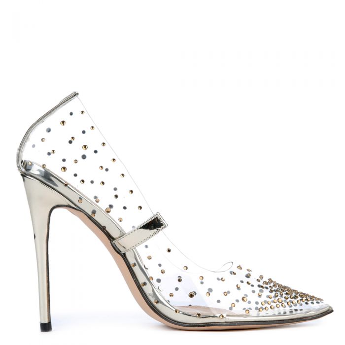 Women's Badass-1 High Heel GOLD PU