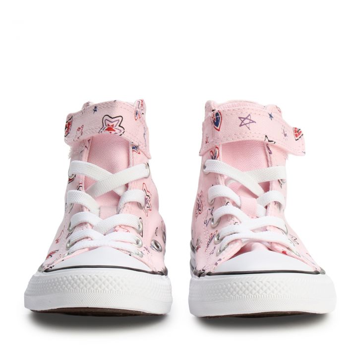Pre-School Chuck Taylor All Star Doodles PINK FROSTING/RED/MY JAM