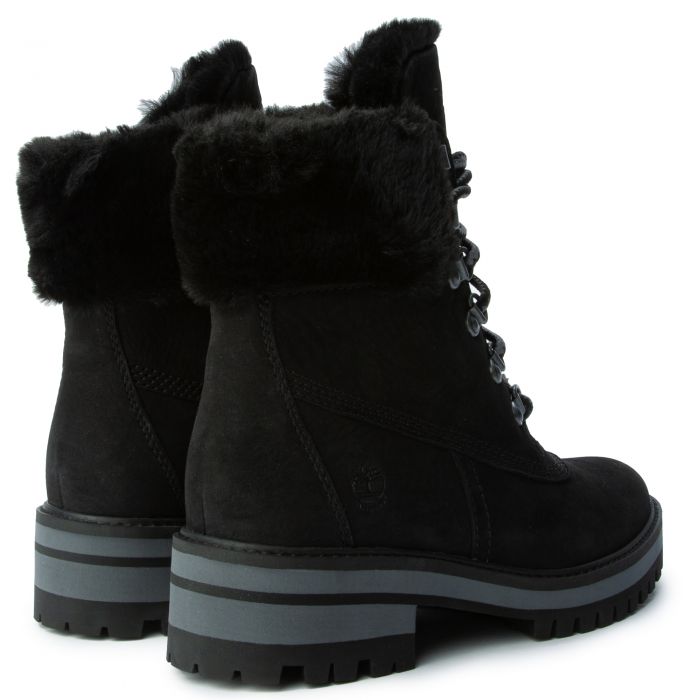 Courmayeur Valley 6'' Waterproof Faux Fur Blk/Black
