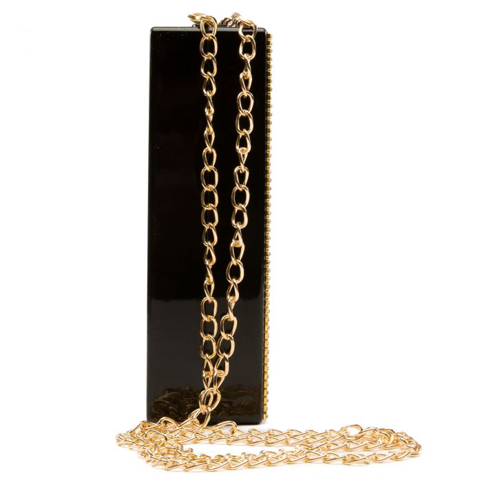 H&D ACCESSORIES, INC Acrylic Box Clutch HPC5171BLK Shiekh