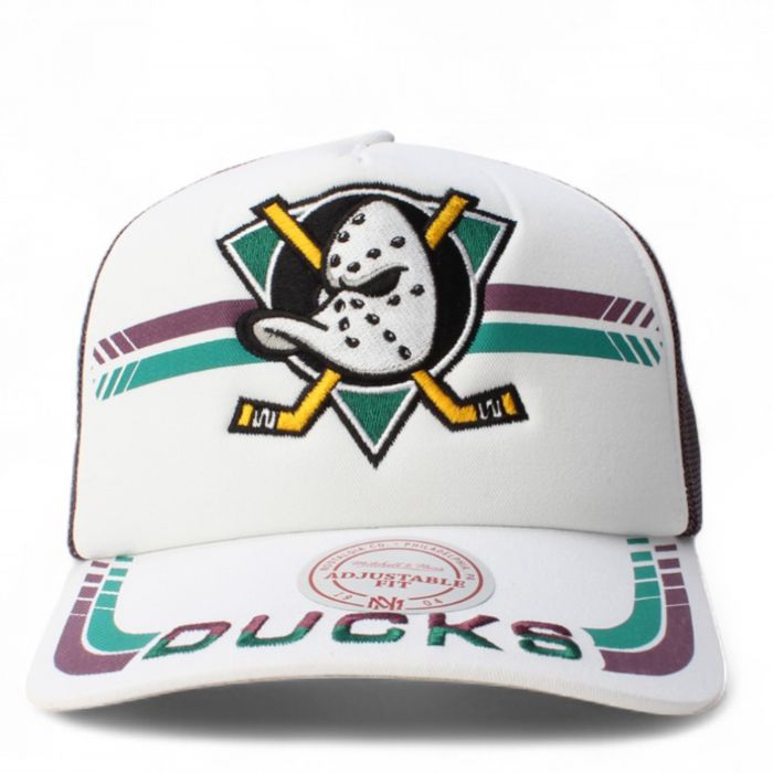 NHL Anaheim Ducks Trucker Hat   White