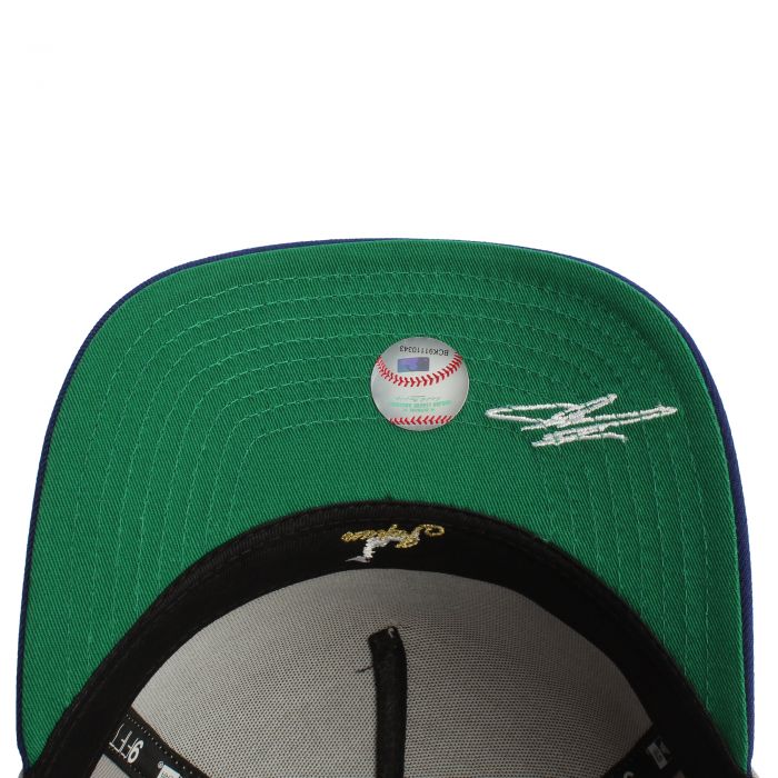 MLB Los Angeles Dodgers Shohei Ohtani 950AF Pre-Curved Snapback Gray/Dodger Blue