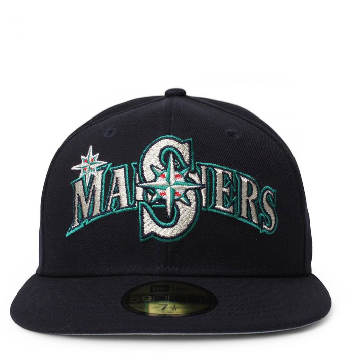 MLB Seattle Mariners 5950 Fitted Hat  Blue