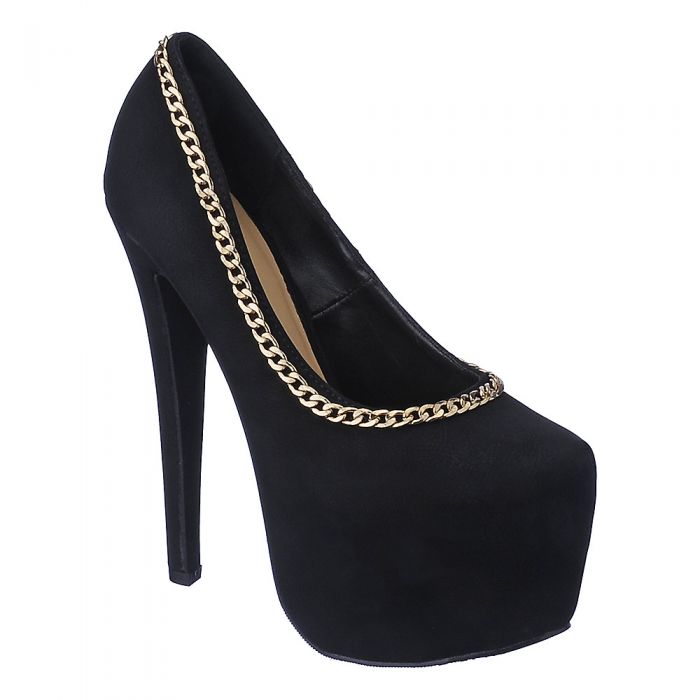 ELEGANCE Nelly-14 Platform Pumps NELLY-14 BLK - Shiekh