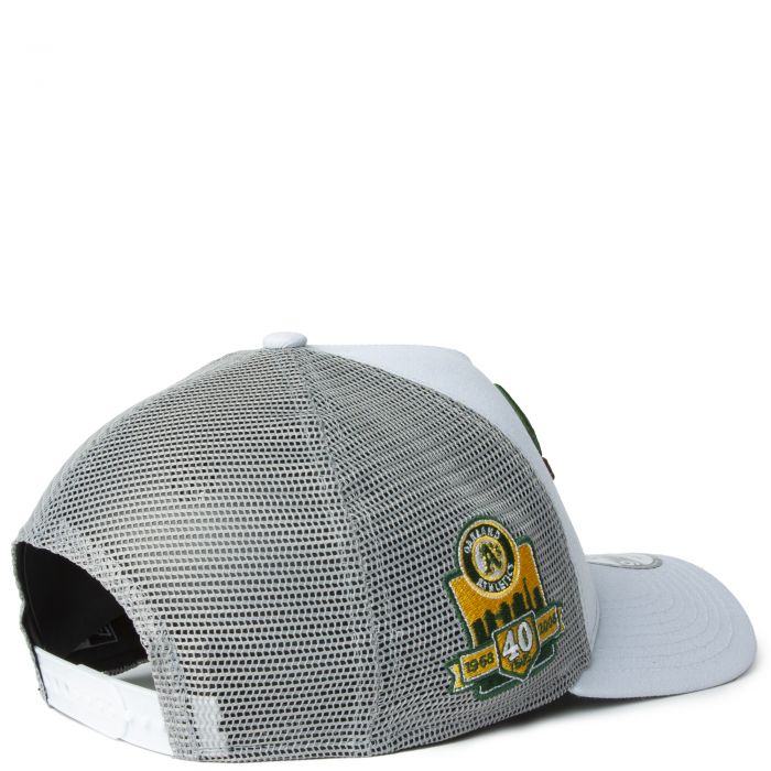 Oakland A's 9FORTY Trucker Hat White