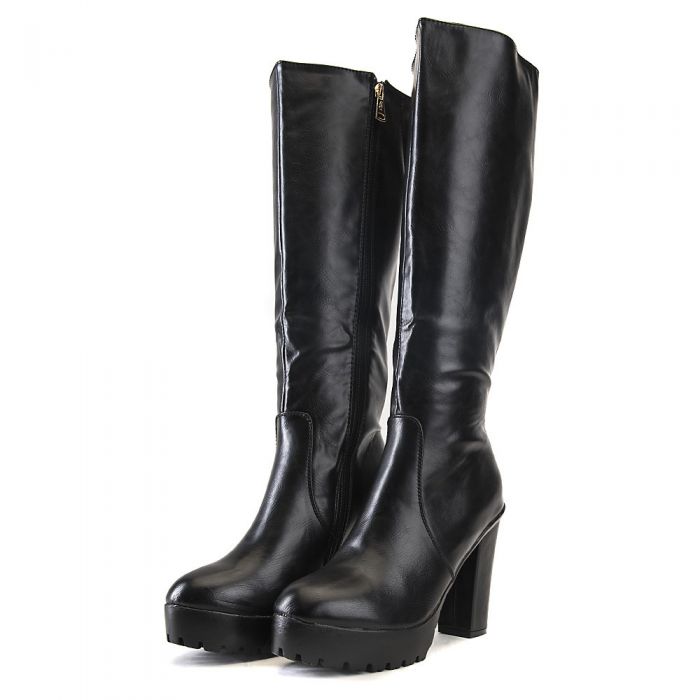 Women's Phoenix-1 Knee-High Boot Black