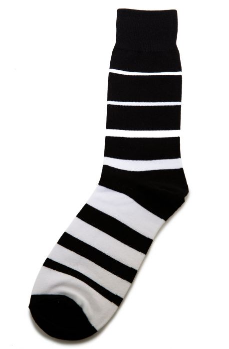 HUF The Striped Crew Socks in SK61013-BWH - Shiekh