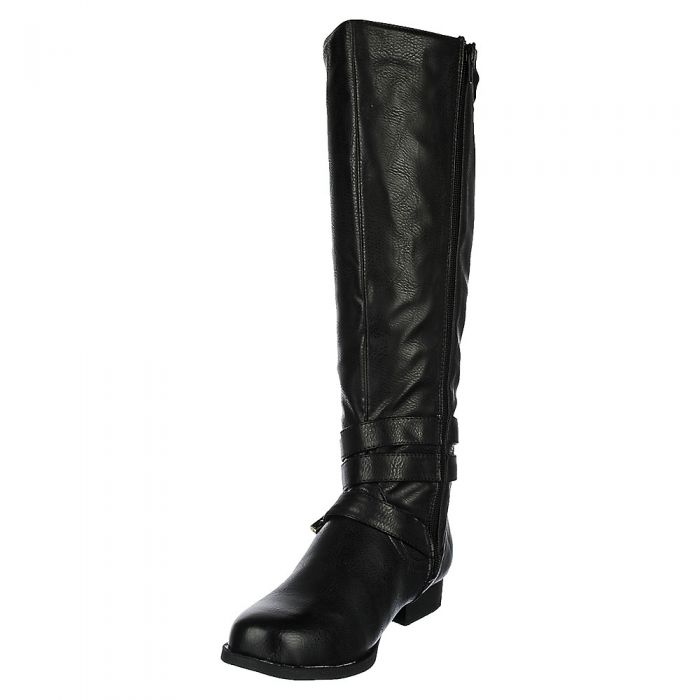 TWIN TIGER Prima-12H Knee-High Boot PRIMA-12H/BLACK - Shiekh