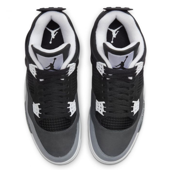 Air Jordan 4 Retro Black/White-Anthracite-Black