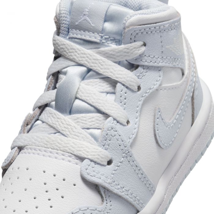 Toddler Jordan 1 Mid Cobalt Bliss/White-Neutral Grey