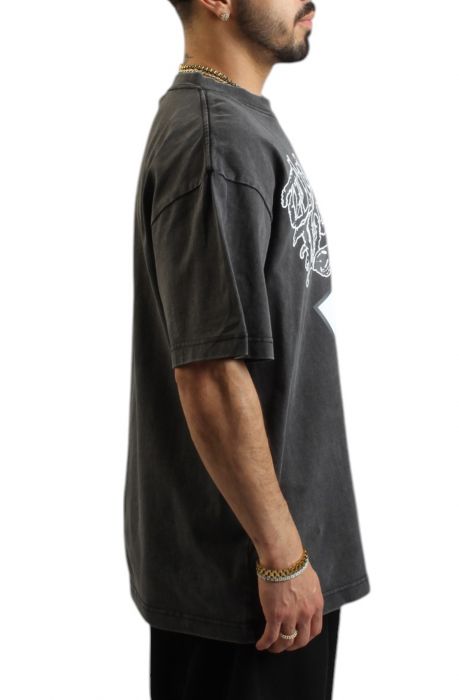 Skull Mountain T-Shirt Grey