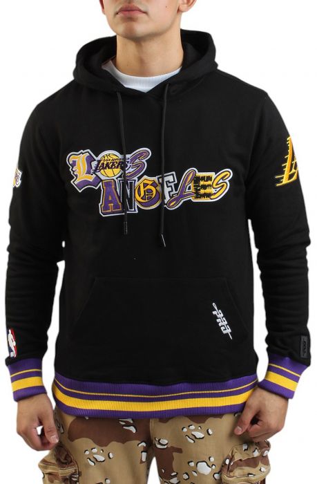 NBA LOS ANGELES LAKERS CITY RANSOM HOODIE Black