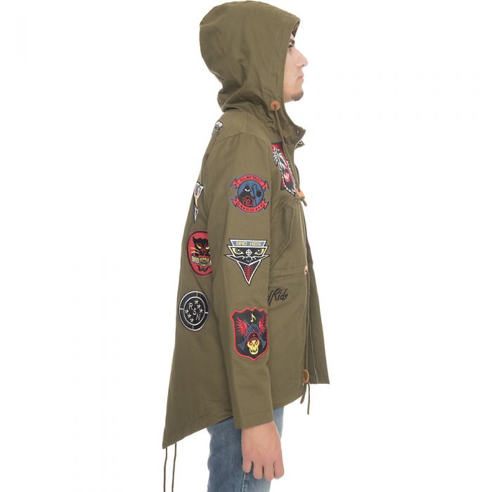 Men's Hawker Fishtail Park Jacket Olive