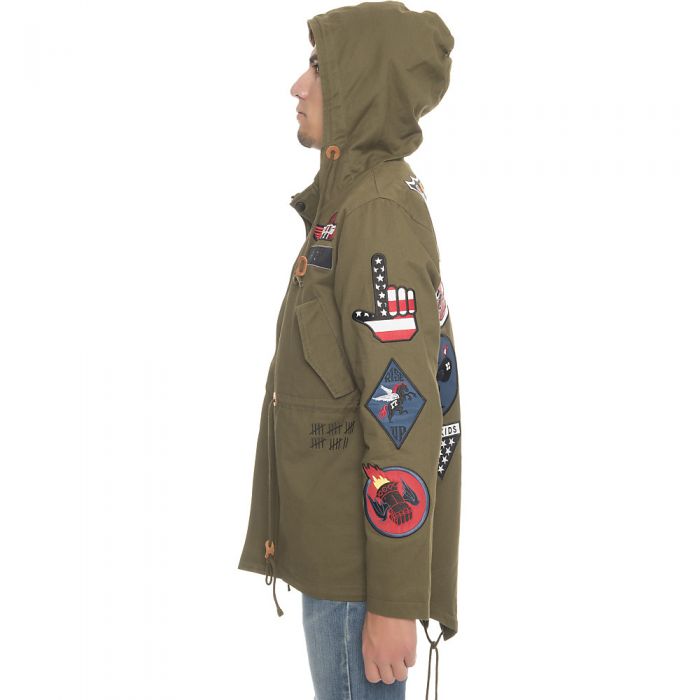 Men's Hawker Fishtail Park Jacket Olive