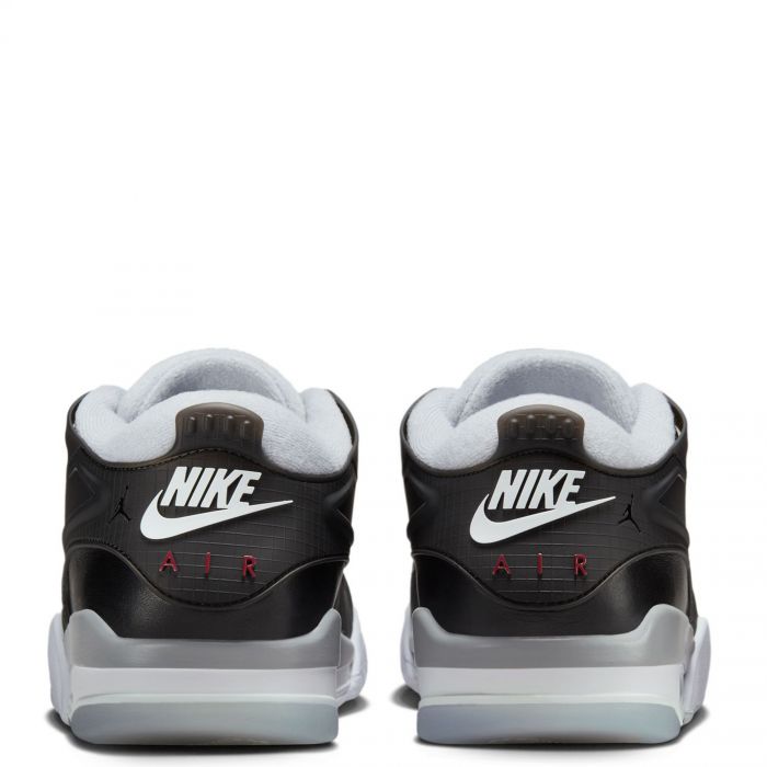 Air Jordan 4 RM Black/Fire Red-Wolf Grey-White