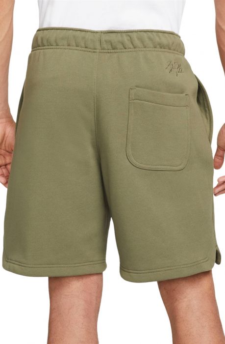 Essentials Fleece Shorts Medium Olive/Black