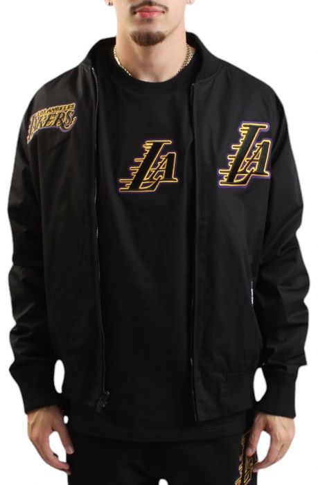 NBA Los Angeles Lakers Jacket  Black/Yellow