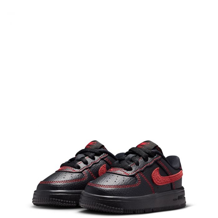 Toddler Nike Force 1 Low LV8 3 Black/University Red-Black-Black
