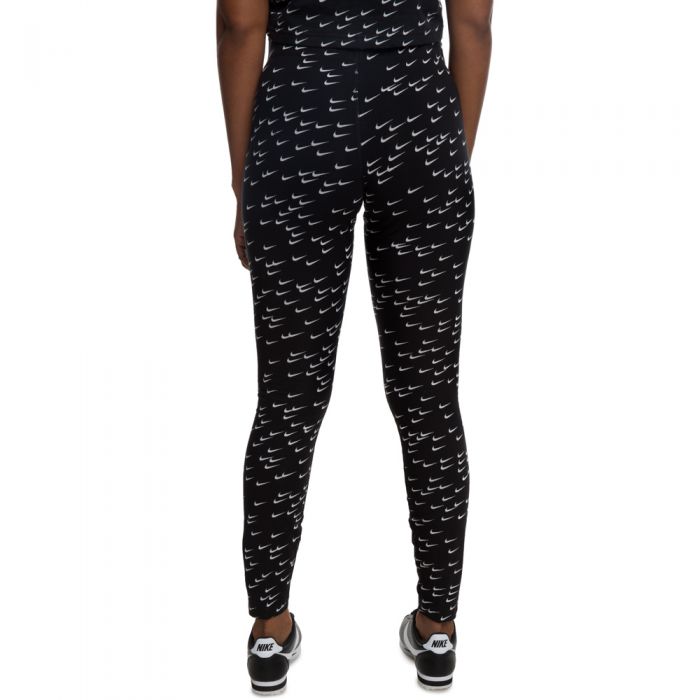 SPORTSWEAR PRINTED LEGGINGS BLACK/WHITE