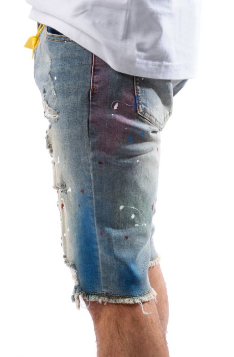 Fairview Denim Shorts Stone Wash