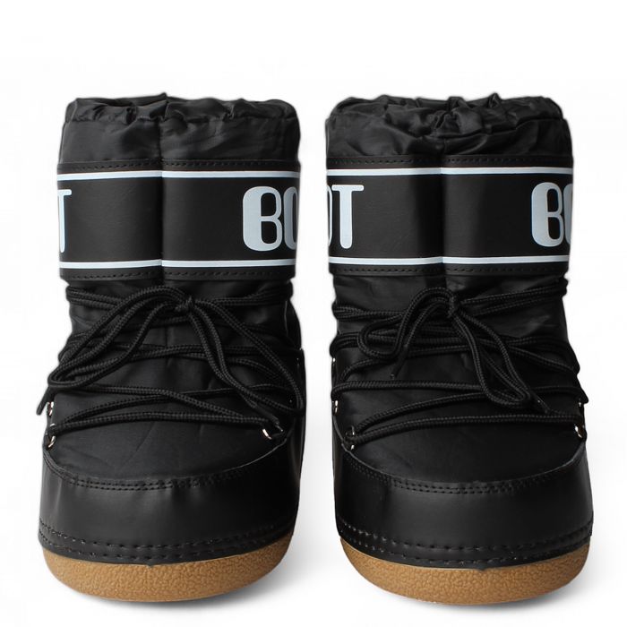 Jupiter-06 Fluffy Snow Boots Blalck