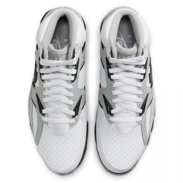 Air Trainer SC High White/Black-Lt Smoke Grey