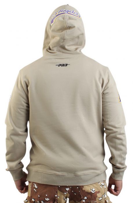 NBA Los Angeles Lakers Hoodie  Taupe