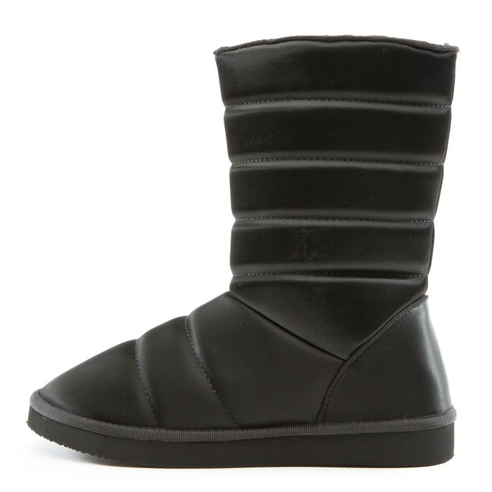 LILIANA Roxy-2 Quilted Boots ROXY-2-BLK - Shiekh