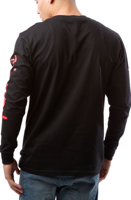 Ride Or Diamond Long Sleeve Tee Black