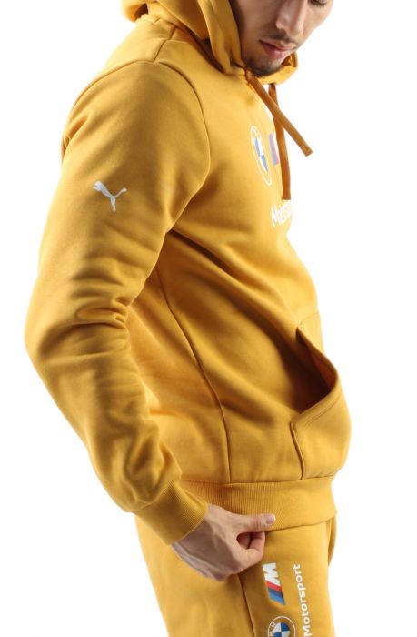 BMW M Motorsport Fleece Hoodie  Gold