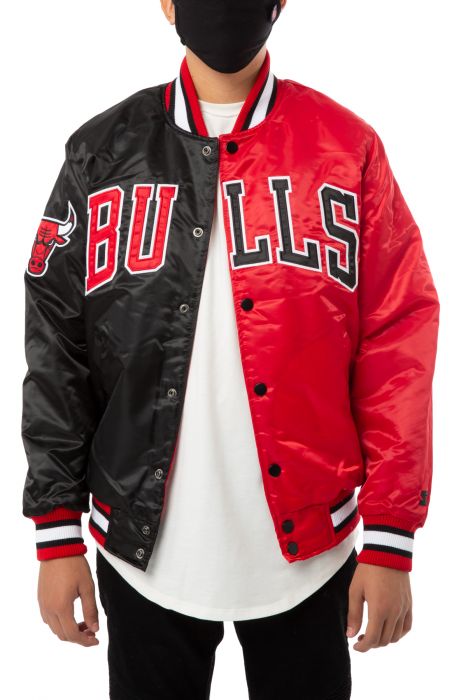 STARTER Chicago Bulls 50/50 Jacket LS030792 CGB - Shiekh