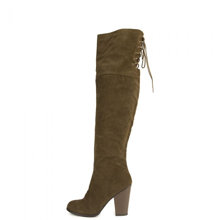 Women's Max-2 Knee High Boot Olive