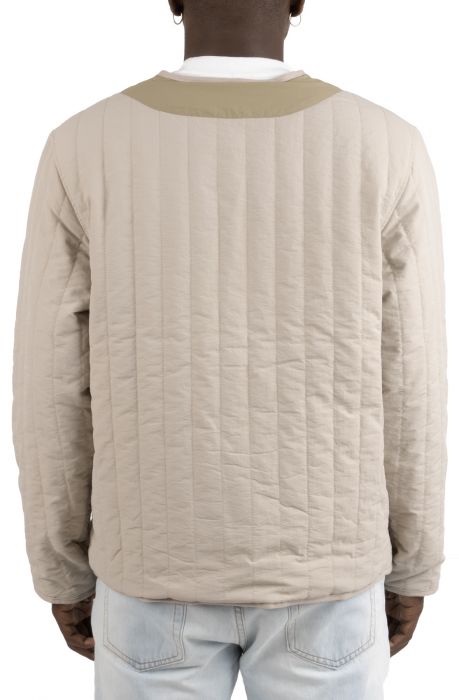 Reversible Liner Jacket Cream/Sage