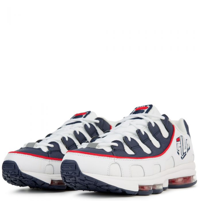 SILVER TRAINER  WHITE/BLUE/RED