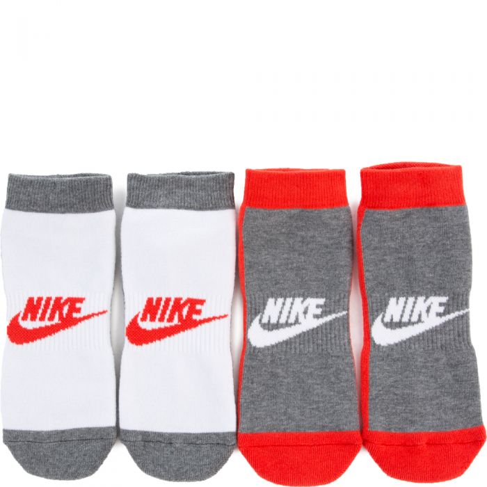 NIKE Graphic No Shoe Socks (2 Pair) SX5481 908 - Shiekh