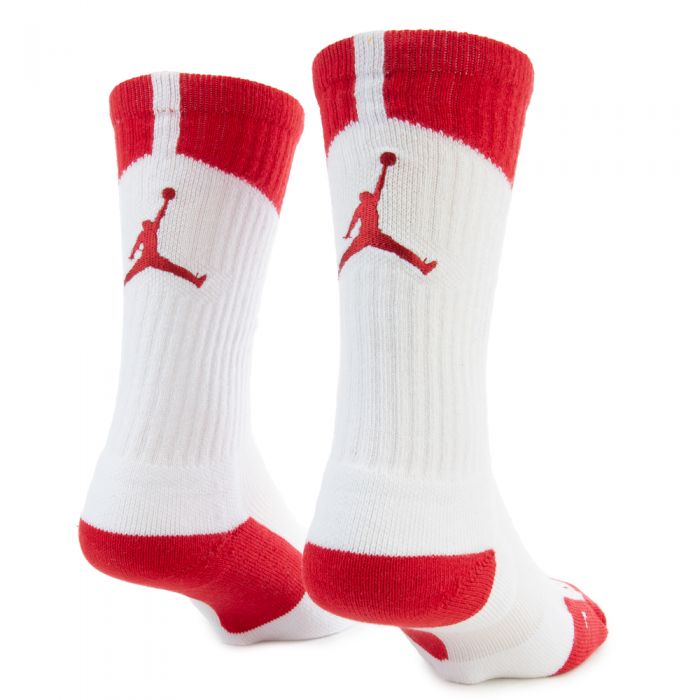 DriFit Crew Socks White/Red