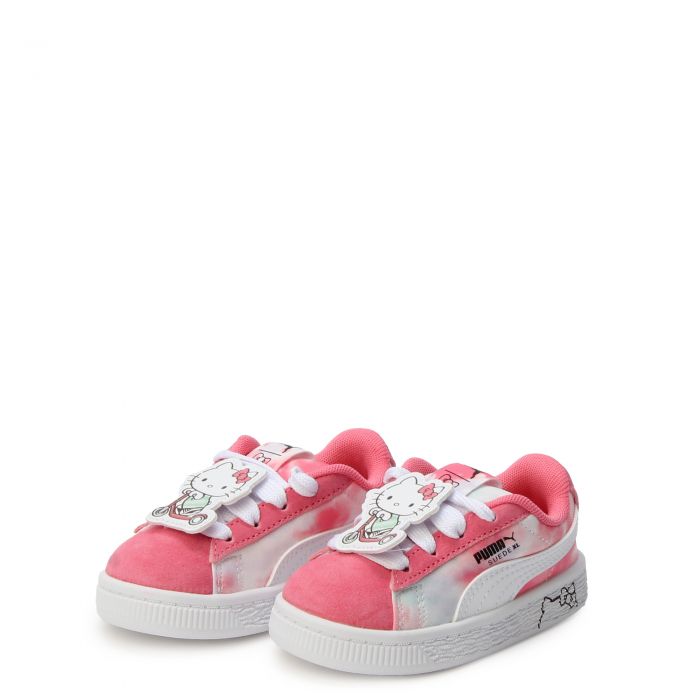 Toddler Suede Hello Kitty and Friends  Magic Rose/Peaceful Blue