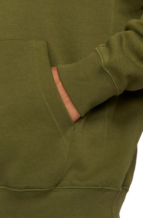 Sportswear Club Fleece Graphic Pullover Hoodie Rough Green/Rough Green