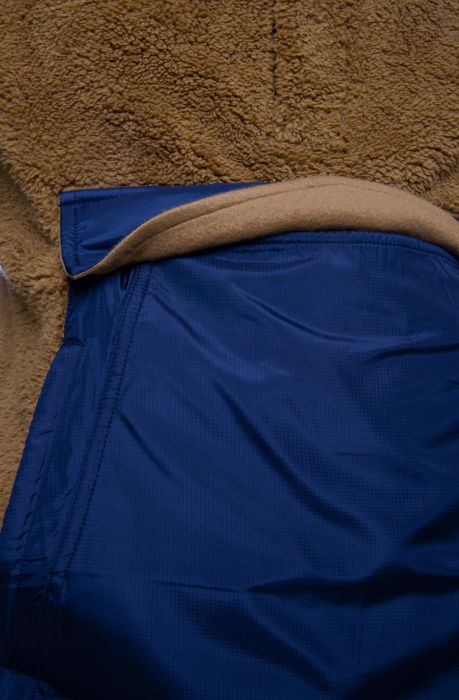 Faux Fur Pullover Hoodie Imperial Gold/Black