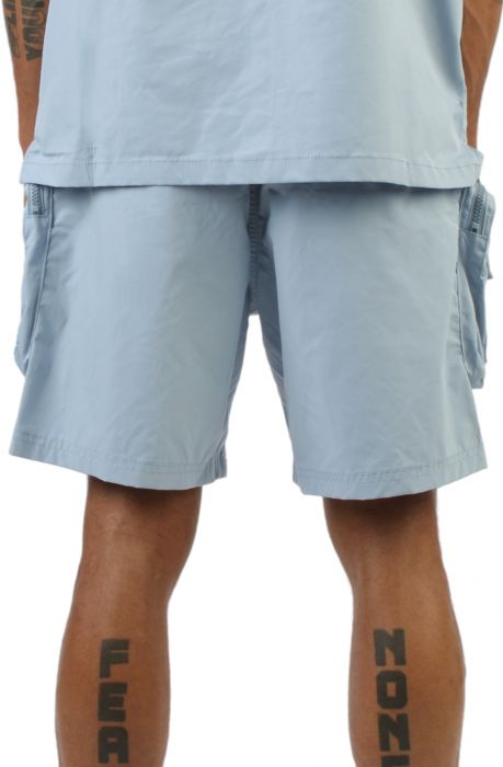 Cargo Utility  Shorts Pale Blue