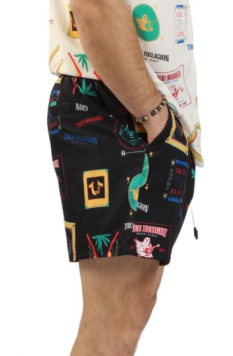 TRUE RELIGION Resort Print Board Short 108209-1001 - Shiekh