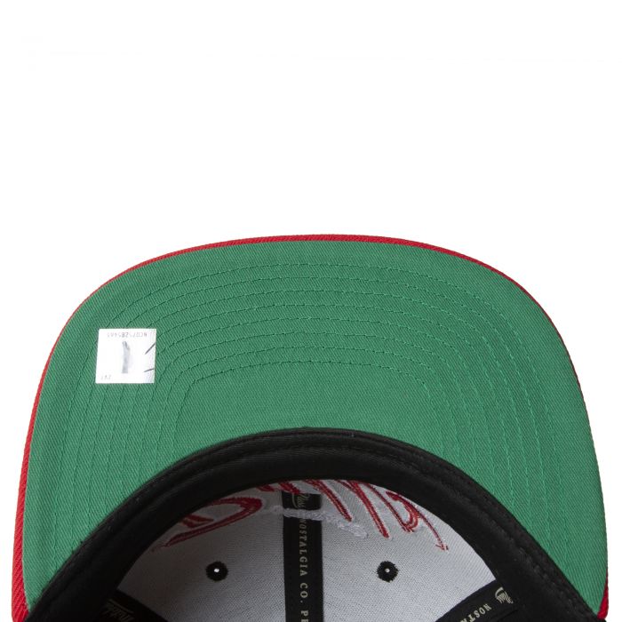 MITCHELL AND NESS Team Ground 2.0 Fitted Hat HWC Bulls HHSF3283 ...