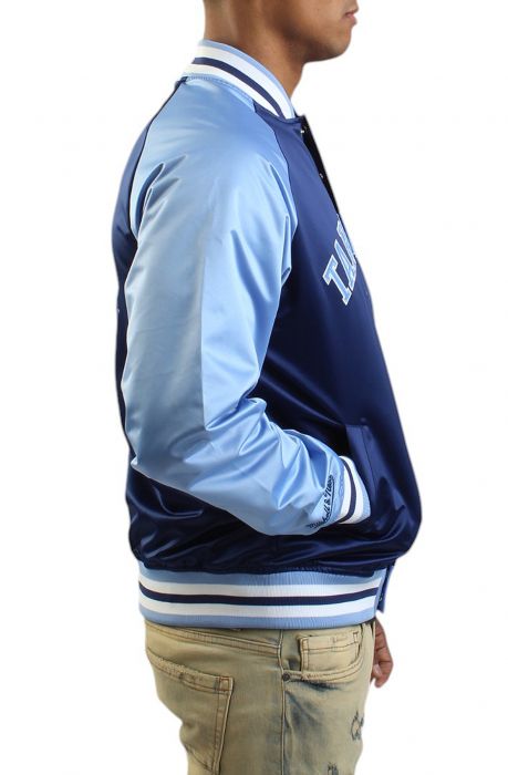 NCCA NORTH CAROLINA VINTAGE LOGO JACKET LIGHT BLUE/NAVY