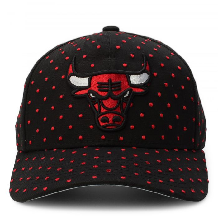 NBA Chicago Bulls Polka Pro Snapback  Black