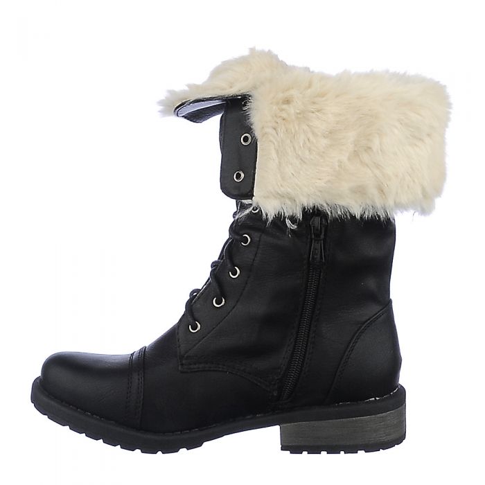 SHIEKH Combat Boot Pk05 PKFUR BLK Shiekh
