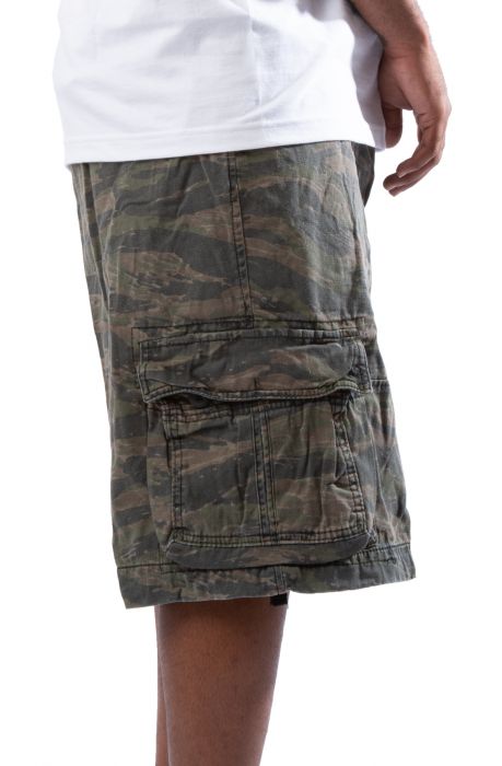 ROTHCO Vintage Camo Infantry Utility Cargo Shorts 2214-TIGER