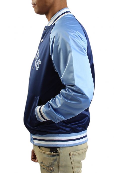 NCCA NORTH CAROLINA VINTAGE LOGO JACKET LIGHT BLUE/NAVY