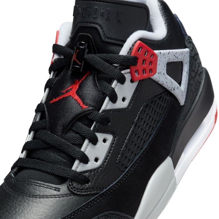Spizike Low  Black/Gym Red-Wolf Grey-White