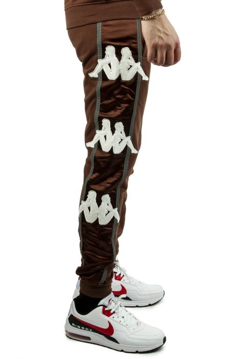 Authentic Clint Sweatpants Brown-White3Mreflective-Brown Dk