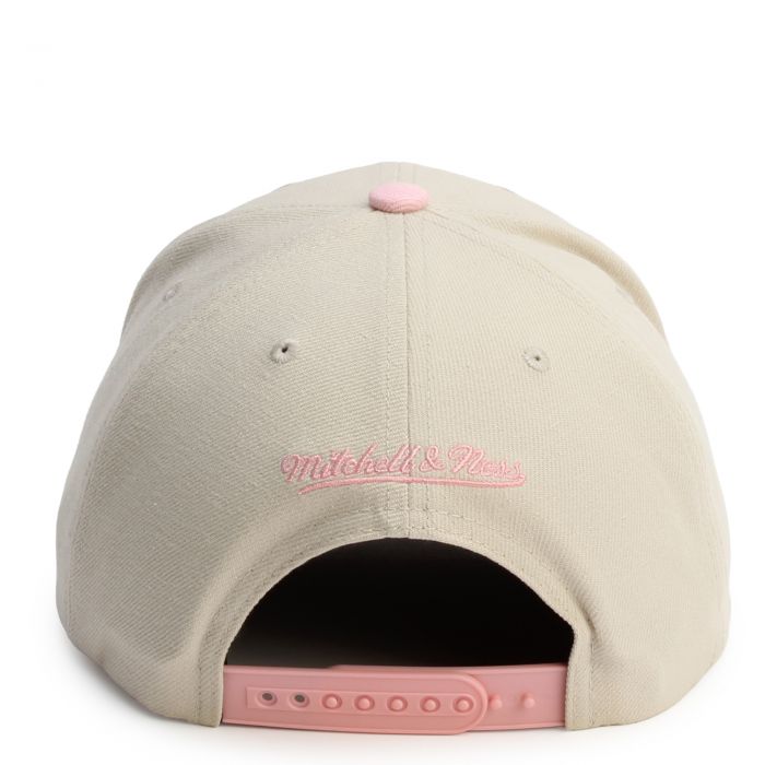 MLB Los Angeles Dodgers V-day Snapback  Off-White/Shock Pink